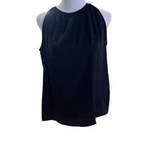 NWT Vince Camuto Halter top black with keyhole back